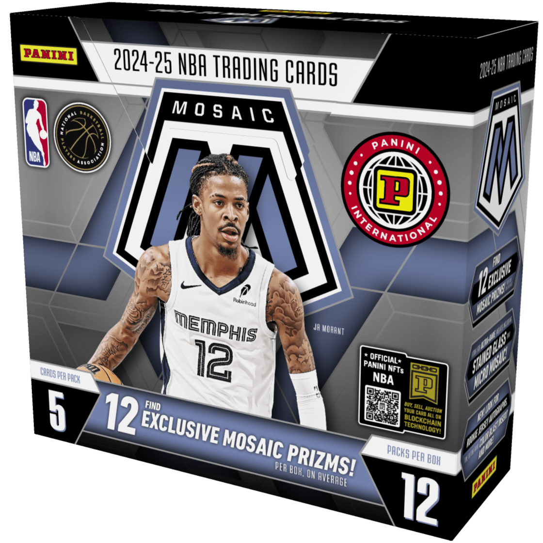 2024 - 25 Panini Mosaic Basketball International Hobby Box 746134180279 at King Card Canada