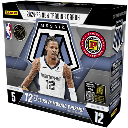 2024 - 25 Panini Mosaic Basketball International Hobby Box 746134180279 at King Card Canada