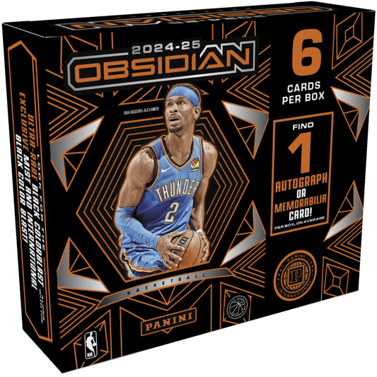 2024 - 25 Panini Obsidian Basketball International Hobby Box 746134179440 at King Card Canada