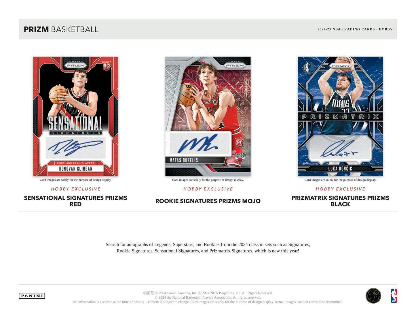 2024 - 25 Panini Prizm Basketball Hobby Box 746134164156 at King Card Canada