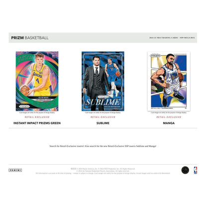 2024 - 25 Panini Prizm Basketball Mega Box 746134164354 at King Card Canada