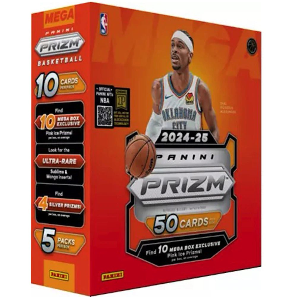 2024 - 25 Panini Prizm Basketball Mega Box 746134164354 at King Card Canada