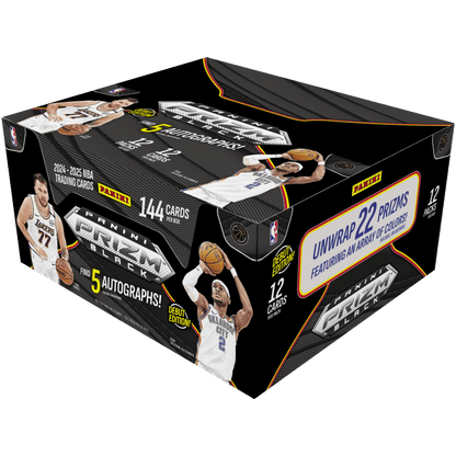 2024 - 25 Panini Prizm Black Basketball Hobby Box 746134189272 at King Card Canada