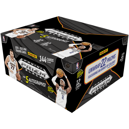 2024 - 25 Panini Prizm Black Basketball Hobby Box 746134189272 at King Card Canada
