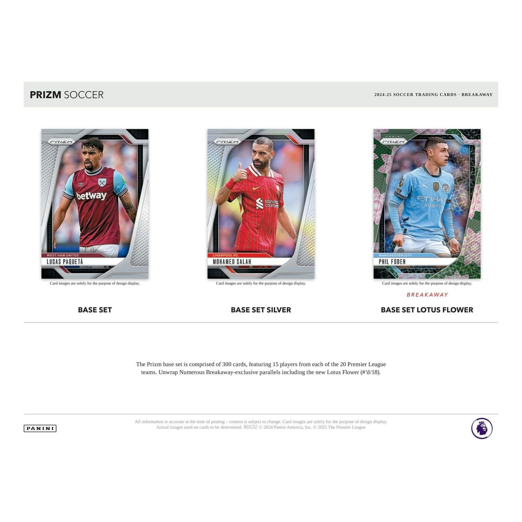 2024 - 25 Panini Prizm EPL English Premier League Soccer Breakaway 746134176937 at King Card Canada