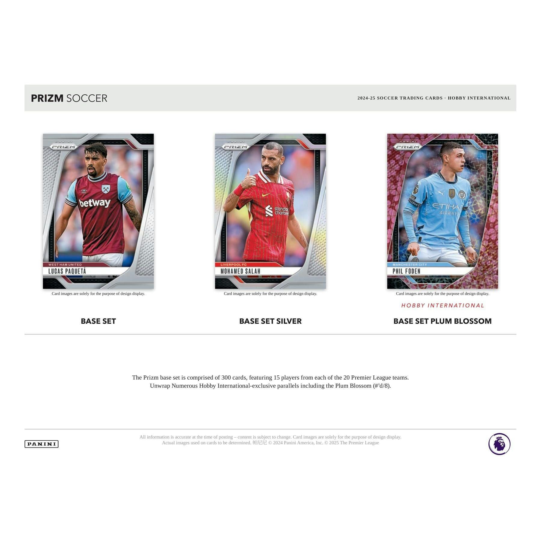 2024 - 25 Panini Prizm EPL English Premier League Soccer International Hobby Box 746134163319 at King Card Canada