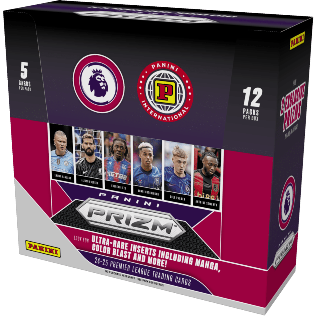 2024 - 25 Panini Prizm EPL English Premier League Soccer International Hobby Box 746134163319 at King Card Canada