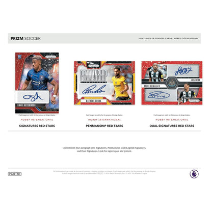 2024 - 25 Panini Prizm EPL English Premier League Soccer International Hobby Box 746134163319 at King Card Canada