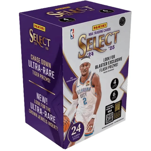 2024 - 25 Panini Select Basketball Blaster Box 746134180637 at King Card Canada