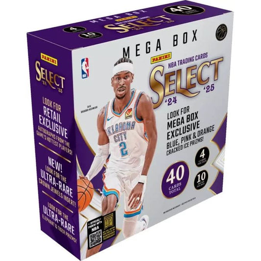 2024 - 25 Panini Select Basketball Mega Box 746134180668 at King Card Canada