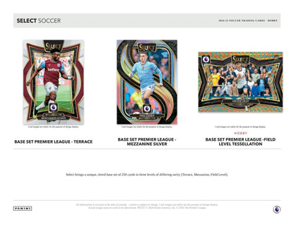 2024 - 25 Panini Select EPL English Premier League Soccer Hobby Box 746134177453 at King Card Canada
