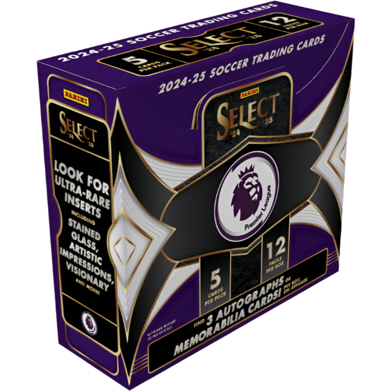 2024 - 25 Panini Select EPL English Premier League Soccer Hobby Box 746134177453 at King Card Canada