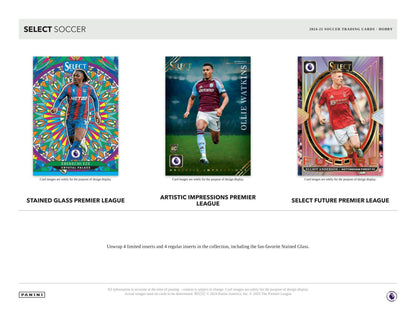 2024 - 25 Panini Select EPL English Premier League Soccer Hobby Box 746134177453 at King Card Canada