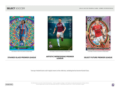 2024 - 25 Panini Select EPL English Premier League Soccer International Hobby Box 746134177484 at King Card Canada