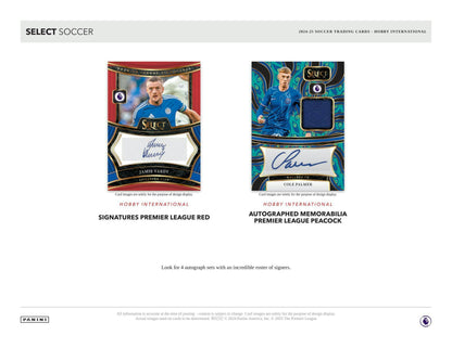 2024 - 25 Panini Select EPL English Premier League Soccer International Hobby Box 746134177484 at King Card Canada