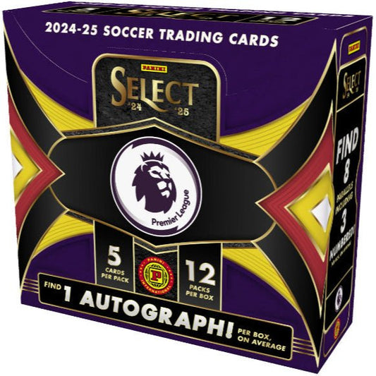 2024 - 25 Panini Select EPL English Premier League Soccer International Hobby Box 746134177484 at King Card Canada