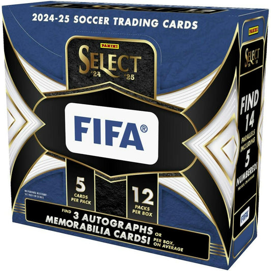 2024 - 25 Panini Select FIFA Soccer Hobby Box 746134177651 at King Card Canada