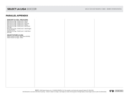 2024 - 25 Panini Select La Liga Soccer International Hobby Box 746134177309 at King Card Canada