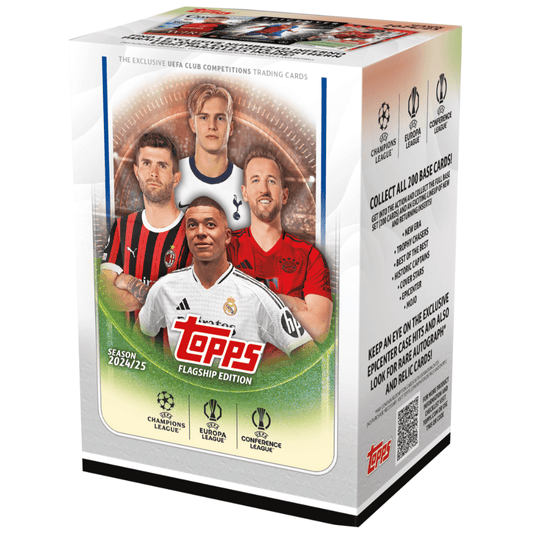 2024 - 25 Topps UEFA Club Competitions Soccer Blaster Value Box 887521134946 at King Card Canada