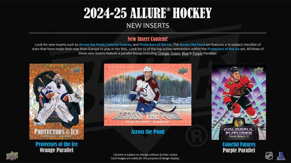 2024 - 25 Upper Deck Allure Hockey Blaster Box 053334759250 at King Card Canada