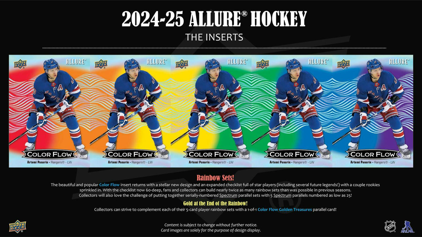 2024 - 25 Upper Deck Allure Hockey Hobby Box 053334759298 at King Card Canada