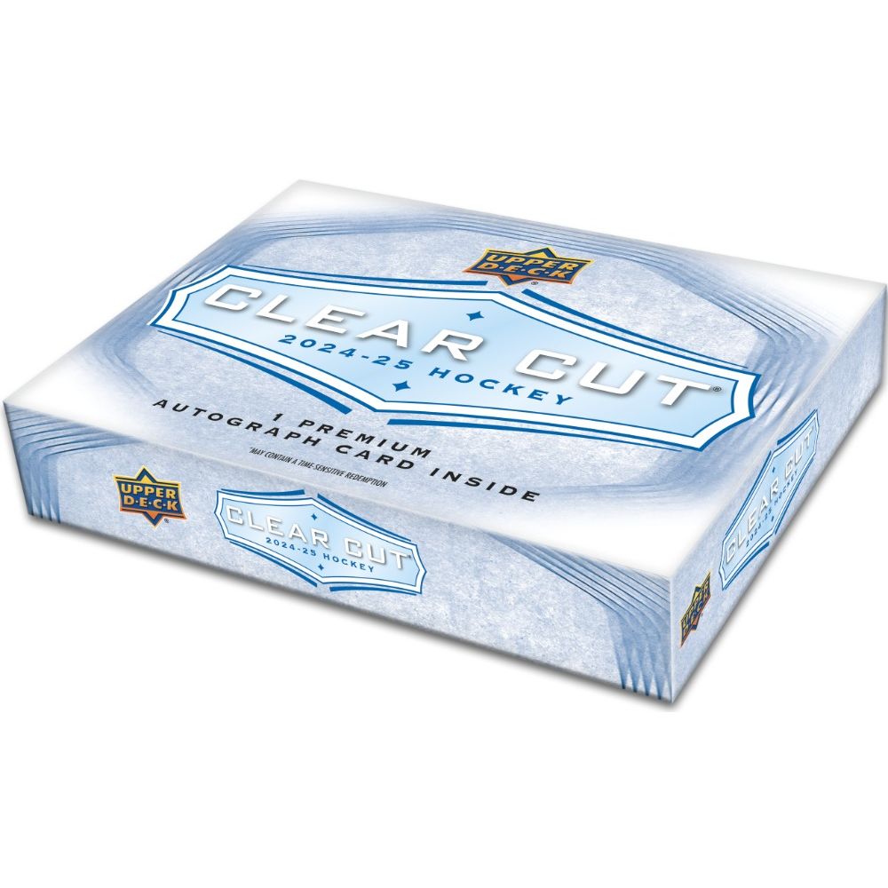 2024 - 25 Upper Deck Clear Cut Hockey Hobby Box 053334766135 at King Card Canada