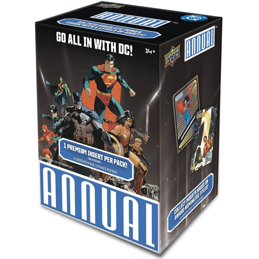 2024-25 Upper Deck DC Annual Trading Cards Blaster Box 053334838351 at King Card Canada