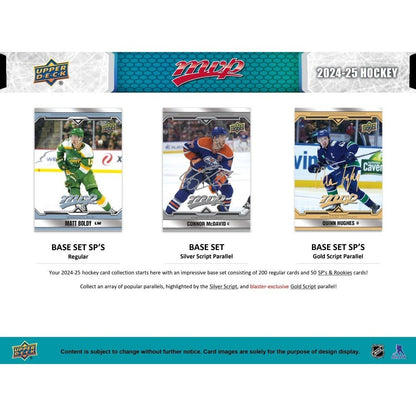 2024 - 25 Upper Deck MVP Hockey Blaster Box 053334550055 at King Card Canada