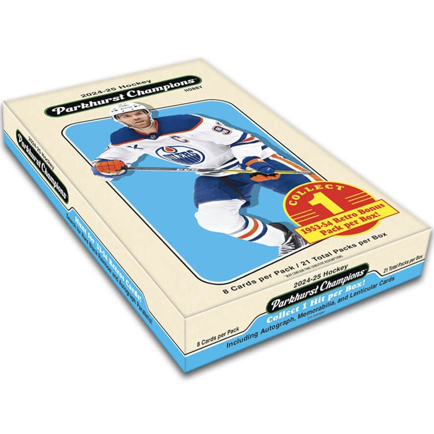 2024-25 Upper Deck Parkhurst Champions Hockey Hobby Box 053334310499 at King Card Canada