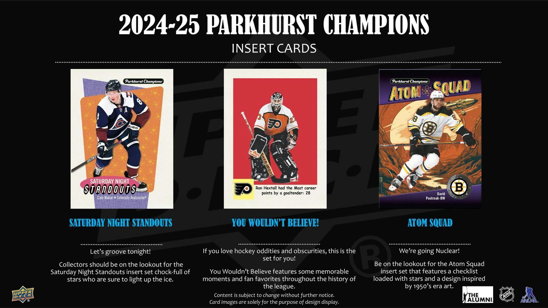 2024-25 Upper Deck Parkhurst Champions Hockey Hobby Box 053334310499 at King Card Canada