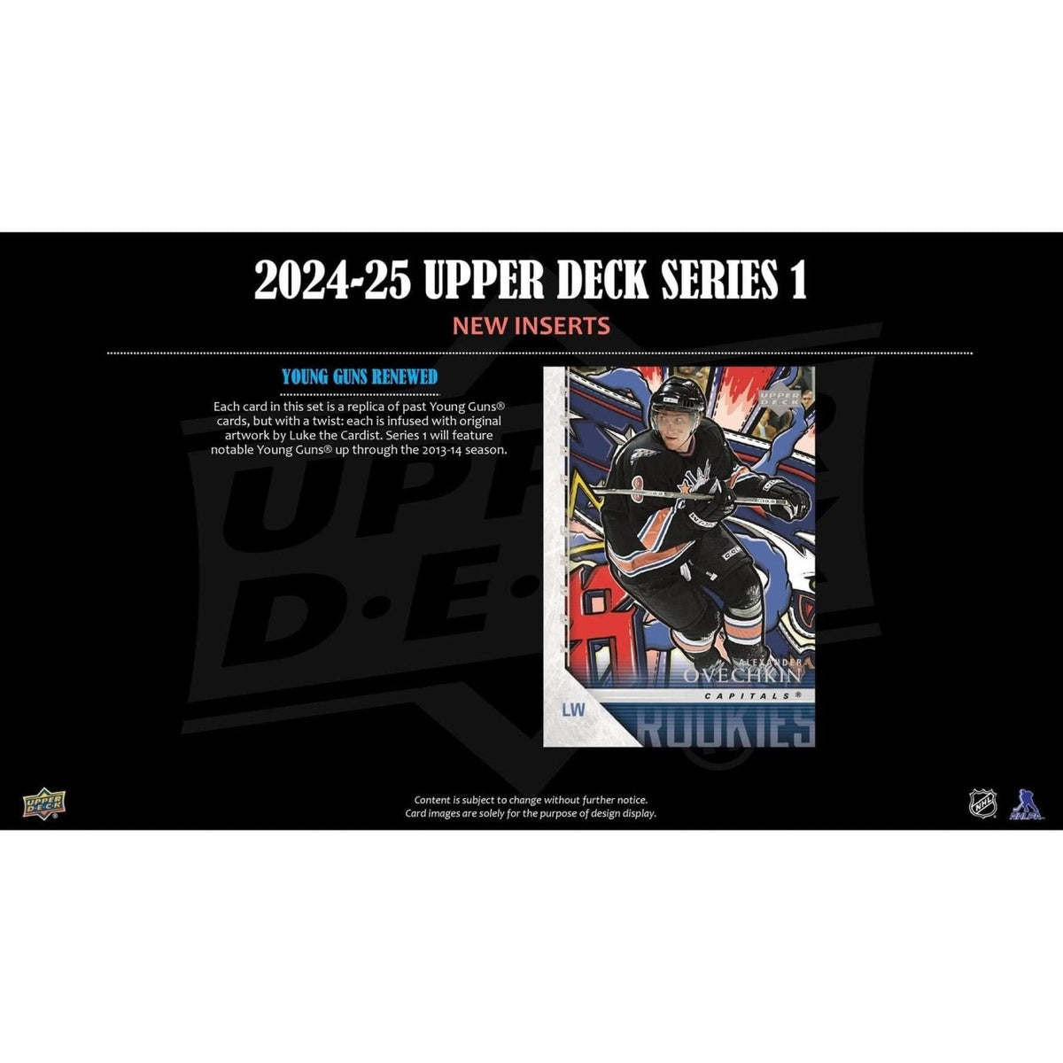 2024-25 Upper Deck Series 1 Hockey Starter Kit 053334657297 at King Card Canada