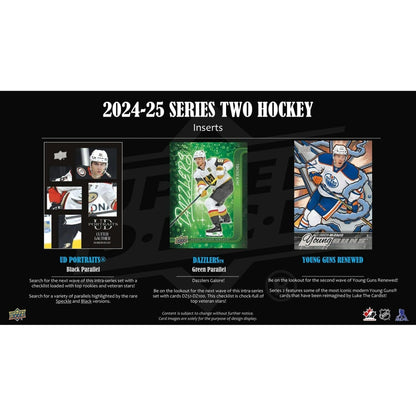2024-25 Upper Deck Series 2 Hockey Collector's Tin 053334797993 at King Card Canada