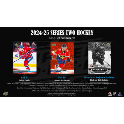 2024 - 25 Upper Deck Series 2 Hockey Hobby Box 053334793629 at King Card Canada