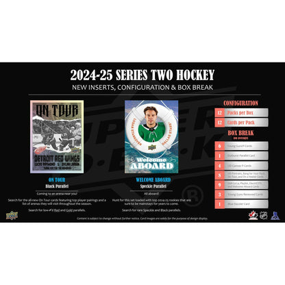 2024 - 25 Upper Deck Series 2 Hockey Hobby Box 053334793629 at King Card Canada