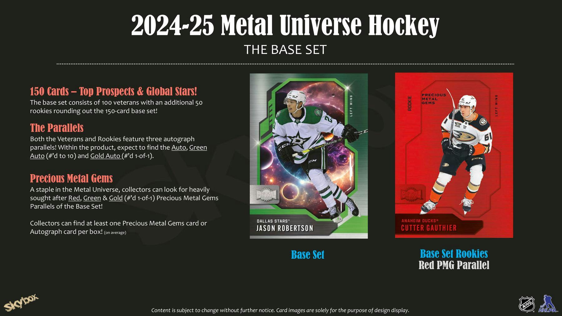 2024 - 25 Upper Deck Skybox Metal Universe Hockey Hobby Box 053334305495 at King Card Canada