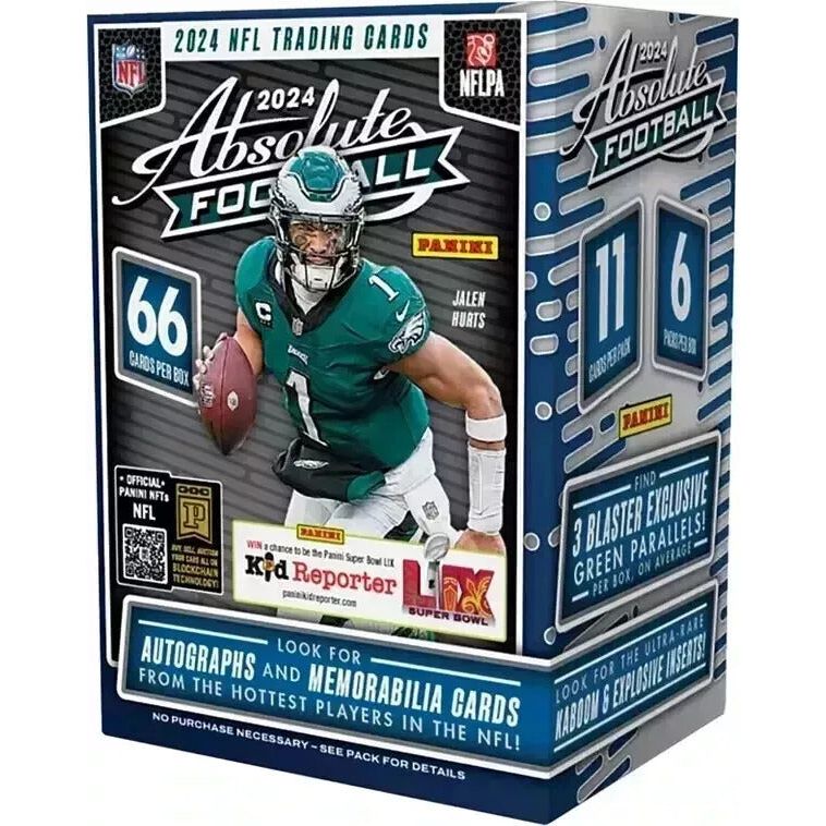 2024 Panini Absolute Football Blaster Box 746134168062 at King Card Canada