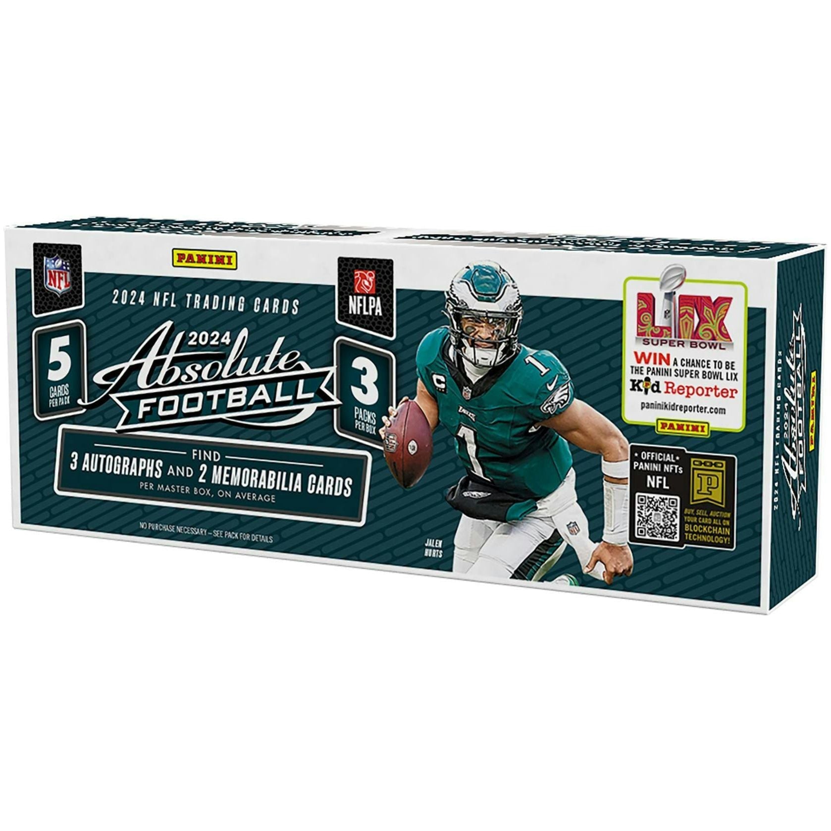 2024 Panini Absolute Football Hobby Box 746134167973 at King Card Canada