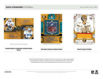 2024 Panini Gold Standard Football Hobby Box 746134167065 - King Card Canada