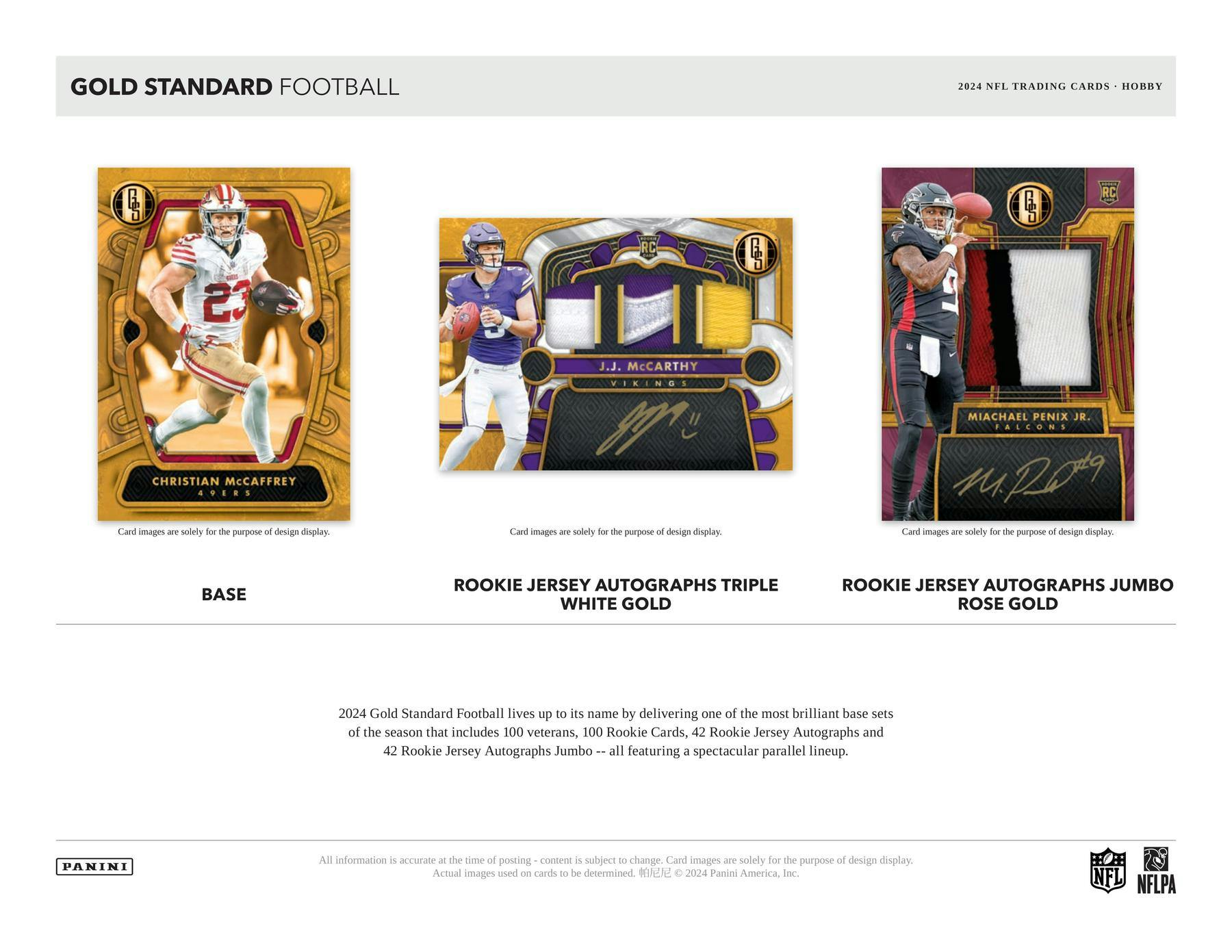 2024 Panini Gold Standard Football Hobby Box 746134167065 - King Card Canada