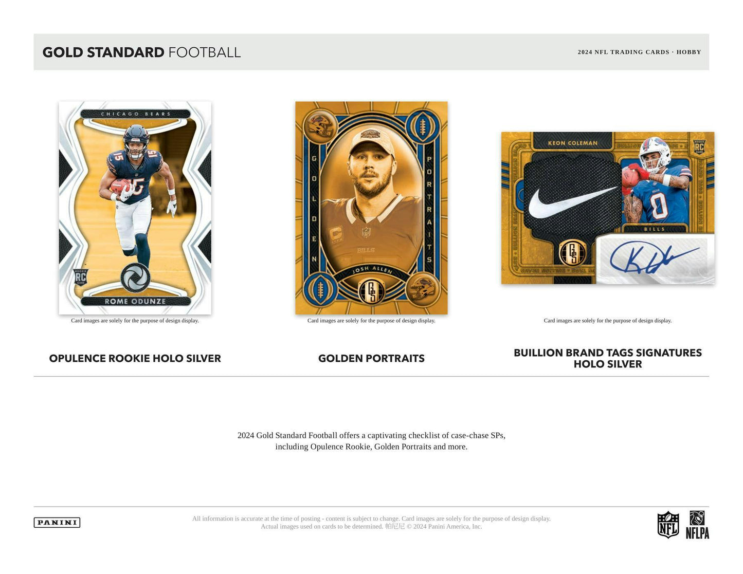 2024 Panini Gold Standard Football Hobby Box 746134167065 - King Card Canada