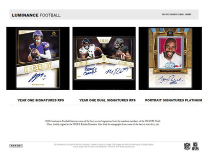 2024 Panini Luminance Football Hobby Box 746134159312 - King Card Canada