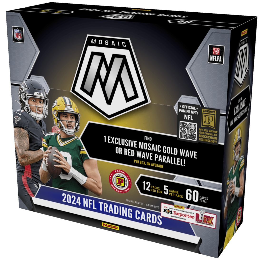 2024 Panini Mosaic Football International Hobby Box 746134167638 at King Card Canada