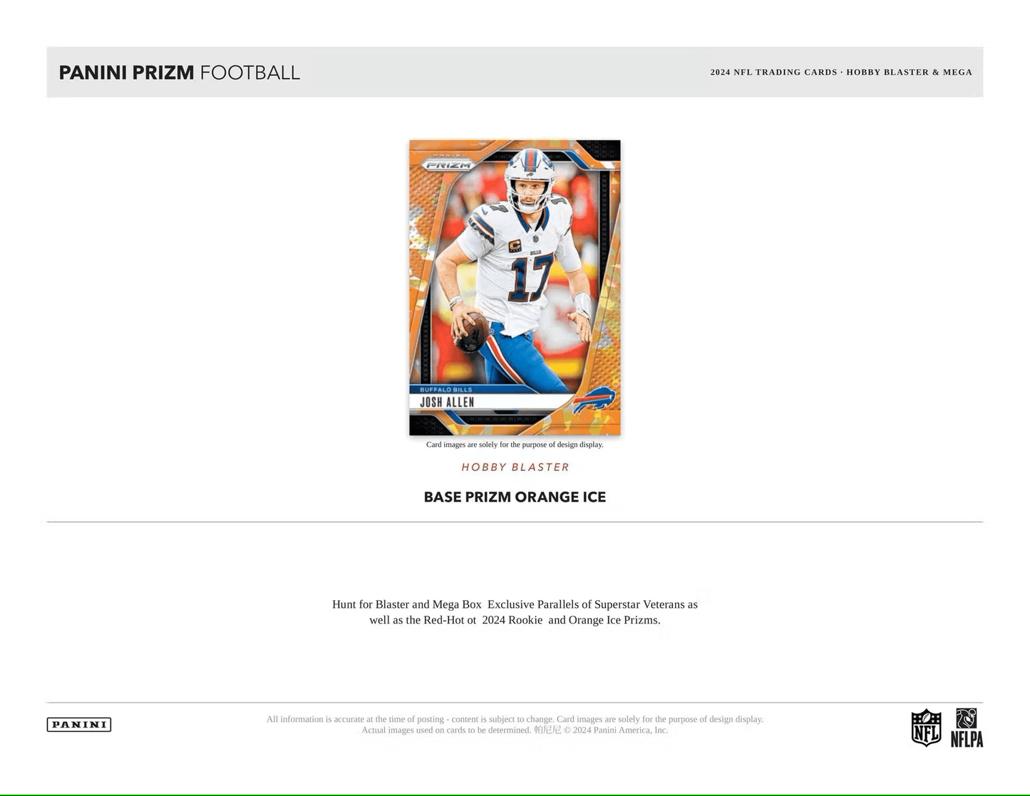 2024 Panini Prizm Football Hobby Blaster Box 746134169403 at King Card Canada