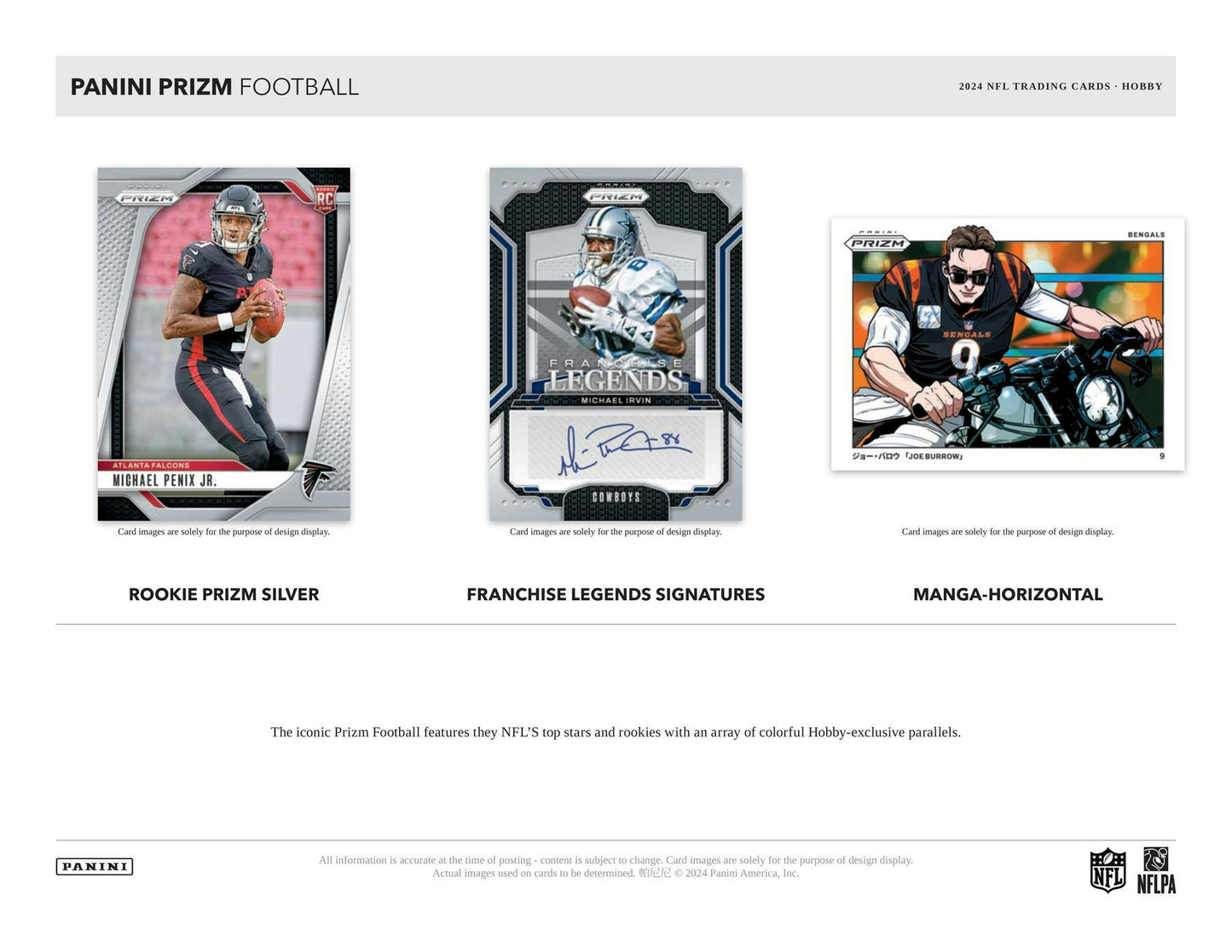 2024 Panini Prizm Football Hobby Box 746134169038 at King Card Canada