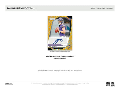 2024 Panini Prizm Football No Huddle Box 746134169076 at King Card Canada