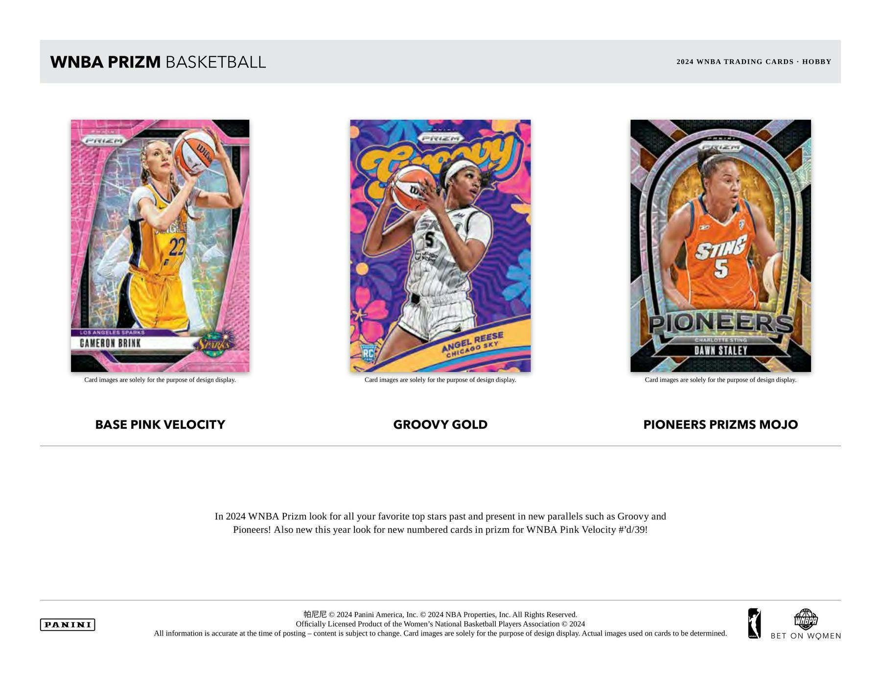 2024 Panini Prizm WNBA Basketball Hobby Box 746134176739 at King Card Canada