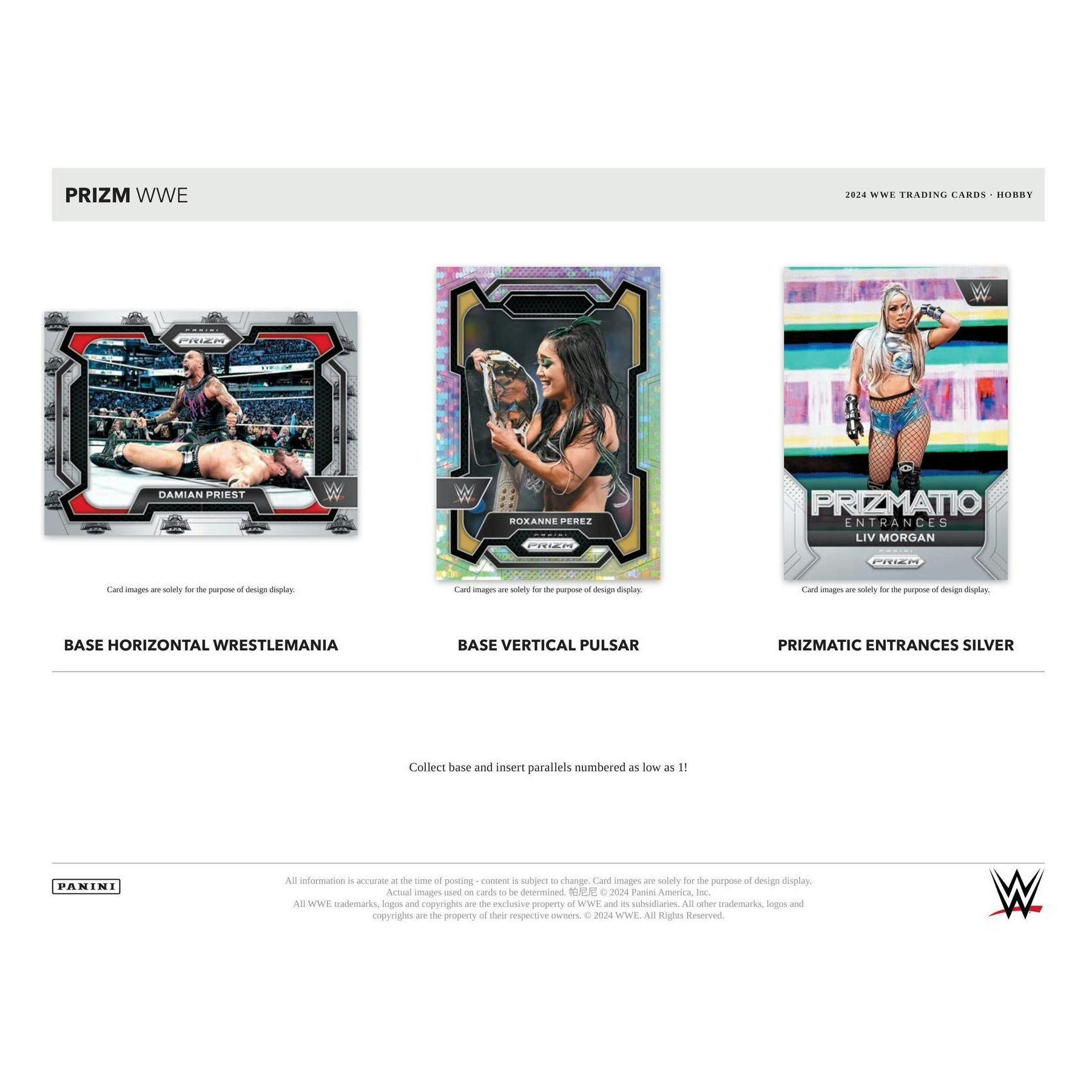 2024 Panini Prizm WWE Hobby Box - MINOR BOX DAMAGE 746134165122 - King Card Canada