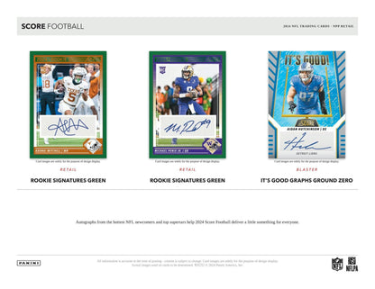 2024 Panini Score Football Blaster Box at King Card Canada