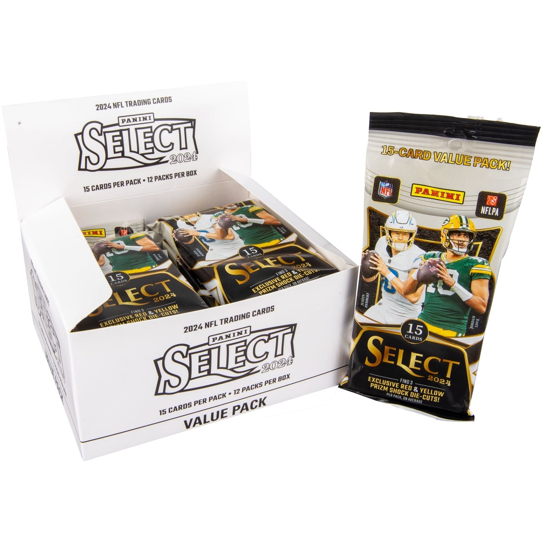 2024 Panini Select Football Cello Value Fat Pack Box 746134173554 at King Card Canada