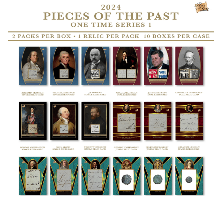 2024 Pieces of the Past One Time Series 1 Edition Hobby Box  at King Card Canada